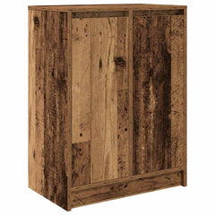 vidaXL Shoe Cabinet Old Wood 57x34x76 cm Engineered Wood 2