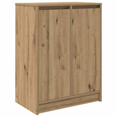 vidaXL Shoe Cabinet Artisan Oak 57x34x76 cm Engineered Wood 2