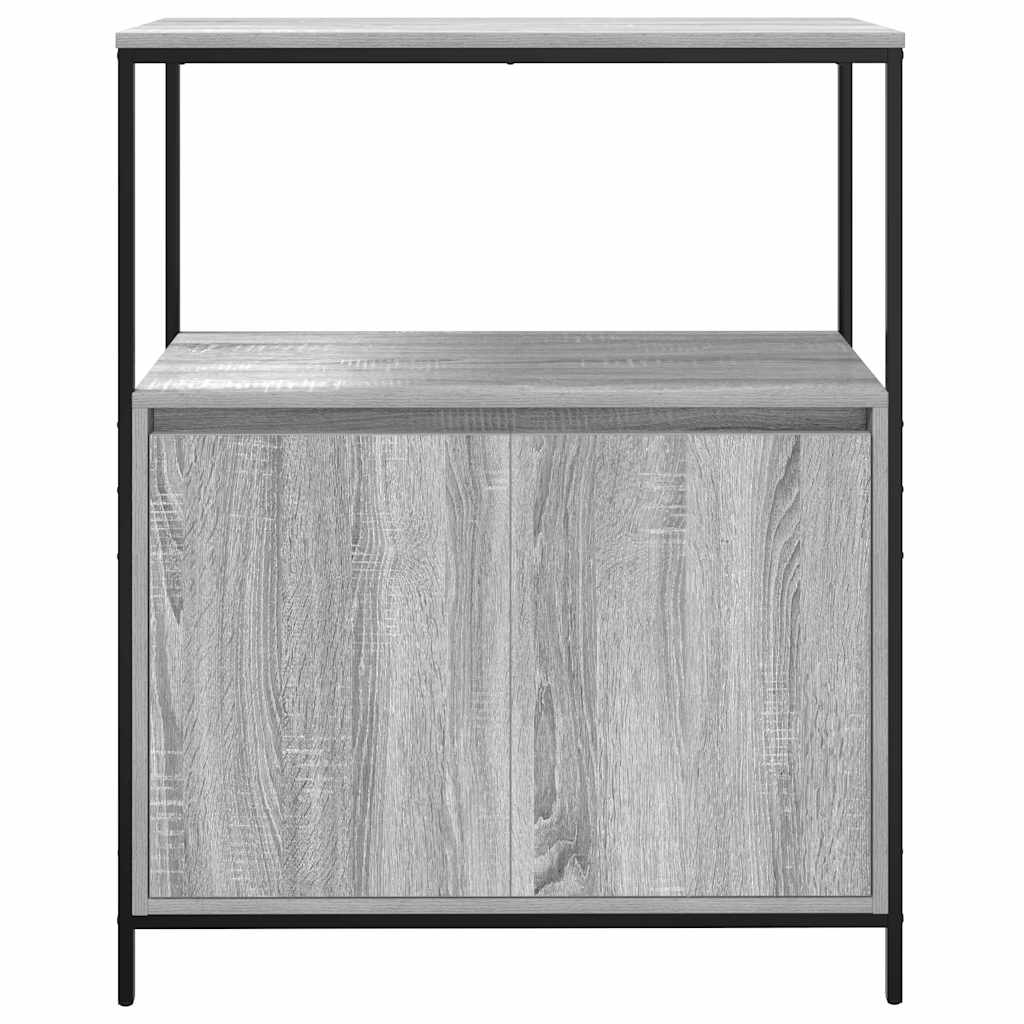 Bathroom Cabinet with Shelves 76,5x35x95 cm Grey sonoma