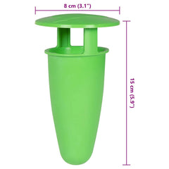 vidaXL Slug and Snail Traps 18 pcs Green 5