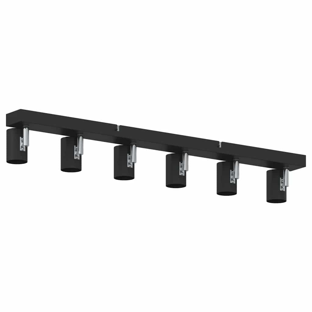 vidaXL Ceiling Spotlight Black 73 x 6.5 x 11.5 cm Metal 5