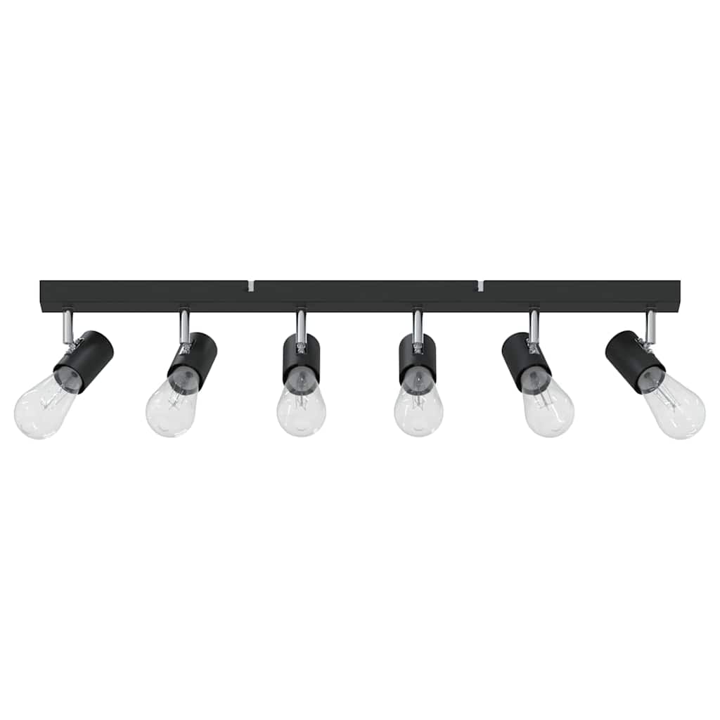 vidaXL Ceiling Spotlight Black 73 x 6.5 x 11.5 cm Metal 3