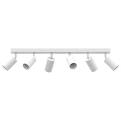 vidaXL Ceiling Spotlight with Spotlights White 73 x 6 x 16 cm Metal 2