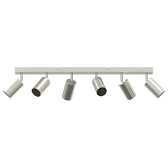 vidaXL Ceiling Spotlight with Spotlights Nickel 73 x 6 x 16 cm Metal 2