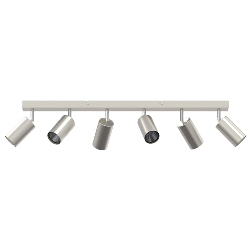 vidaXL Ceiling Spotlight with Spotlights Nickel 73 x 6 x 16 cm Metal 3
