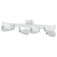 vidaXL Ceiling Spotlight White 176.5 x 12.5 x 13.5 cm Metal 6