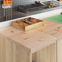 vidaXL Garage Cabinets 2 pcs Sonoma Oak Engineered Wood 3