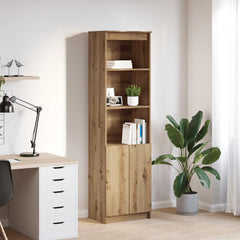 Highboard 50x35x180 cm Engineered Wood Artisan oak