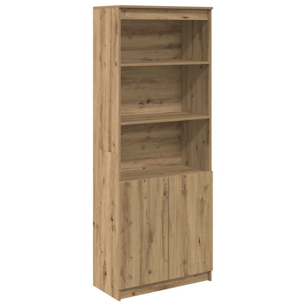 Highboard 70x35x180 cm Engineered Wood Artisan oak