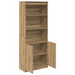 Highboard 70x35x180 cm Engineered Wood Artisan oak