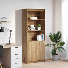 Highboard 70x35x180 cm Engineered Wood Artisan oak