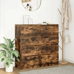 Sideboard 100x35x99 cm Engineered Wood Smoked oak