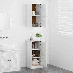 vidaXL Bathroom Furniture Set VIGO 2 pcs White and Antique White 4