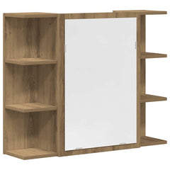 3 Piece Bathroom Furniture Set Engineered Wood Artisan oak