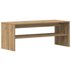 vidaXL TV Cabinet Artisan Oak 100x40x40 cm Engineered Wood 2