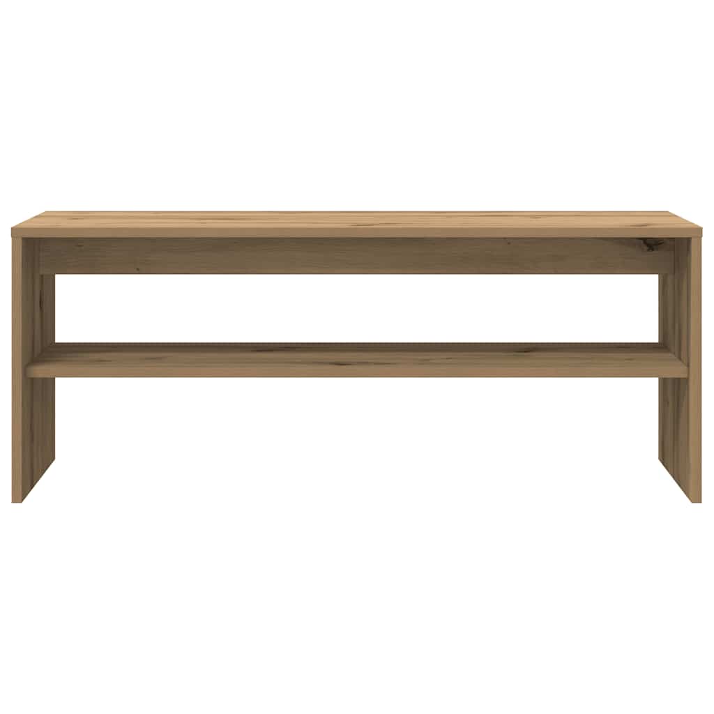 vidaXL TV Cabinet Artisan Oak 100x40x40 cm Engineered Wood 5