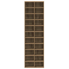 vidaXL Shoe Cabinet Artisan Oak 54x34x183 cm Engineered Wood 5
