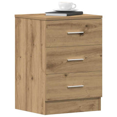 vidaXL Bedside Cabinets 38x35x56 cm Engineered Wood 2 pcs