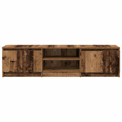 vidaXL TV Cabinet Old Wood 140x40x36 cm Engineered Wood 5