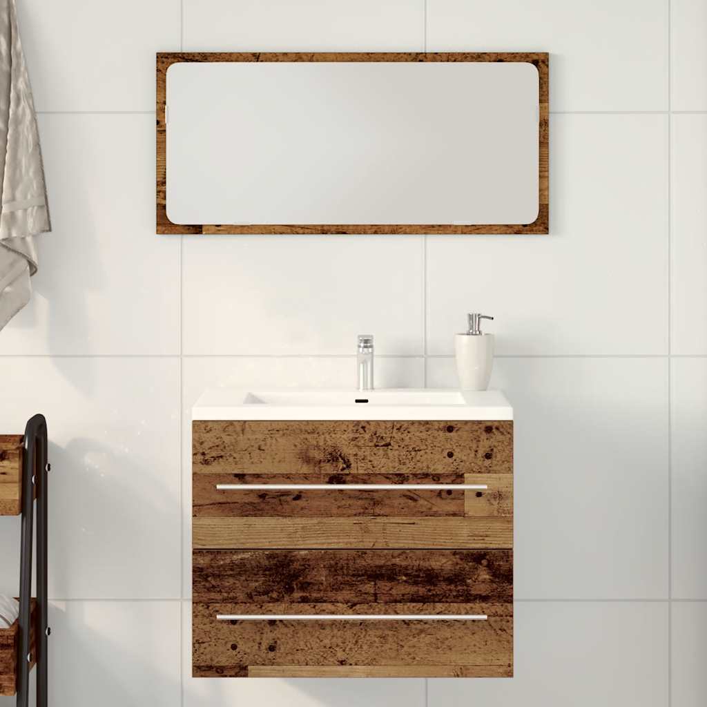 Sink Cabinet 60x38.5x48 cm Engineered Wood Old wood