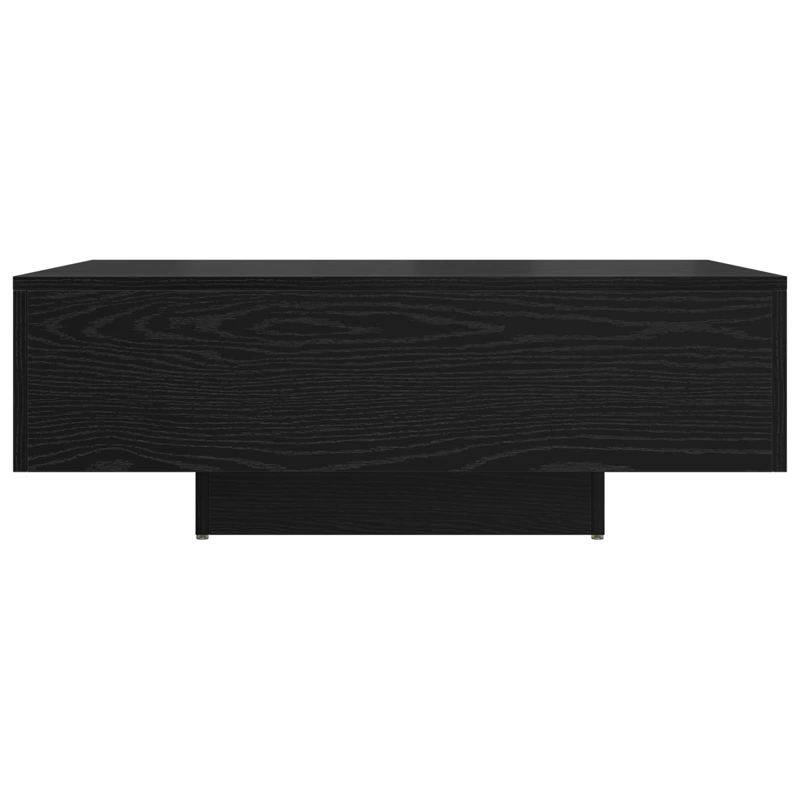 vidaXL Coffee Table Black Oak 85 x 55 x 31 cm 4