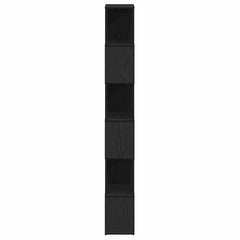 Book Cabinet/Room Divider 60x24x186 cm Black oak