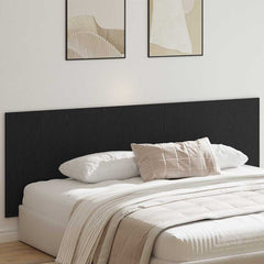 vidaXL Bed Headboard Black Oak Engineered Wood 1