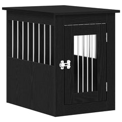 Dog Crate Furniture 45x62x59 cm Engineered Wood Black oak