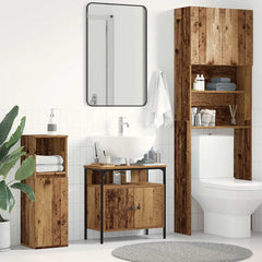 vidaXL Bathroom Sink Cabinet Old Wood 60x30x60 cm Engineered Wood 1