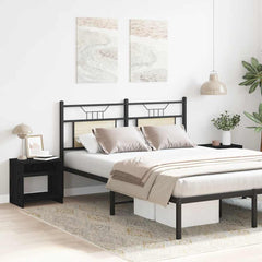 vidaXL Bedside Cabinets 2 pcs Black Oak 40x30x40 cm Engineered Wood 3