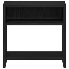 vidaXL Bedside Cabinets 2 pcs Black Oak 40x30x40 cm Engineered Wood 6
