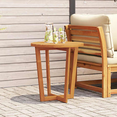 Garden Dining Table Solid Wood Acacia 70 x 75 cm Round
