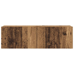 6 Piece TV Cabinet Set Engineered Wood Height 110 cm Old wood