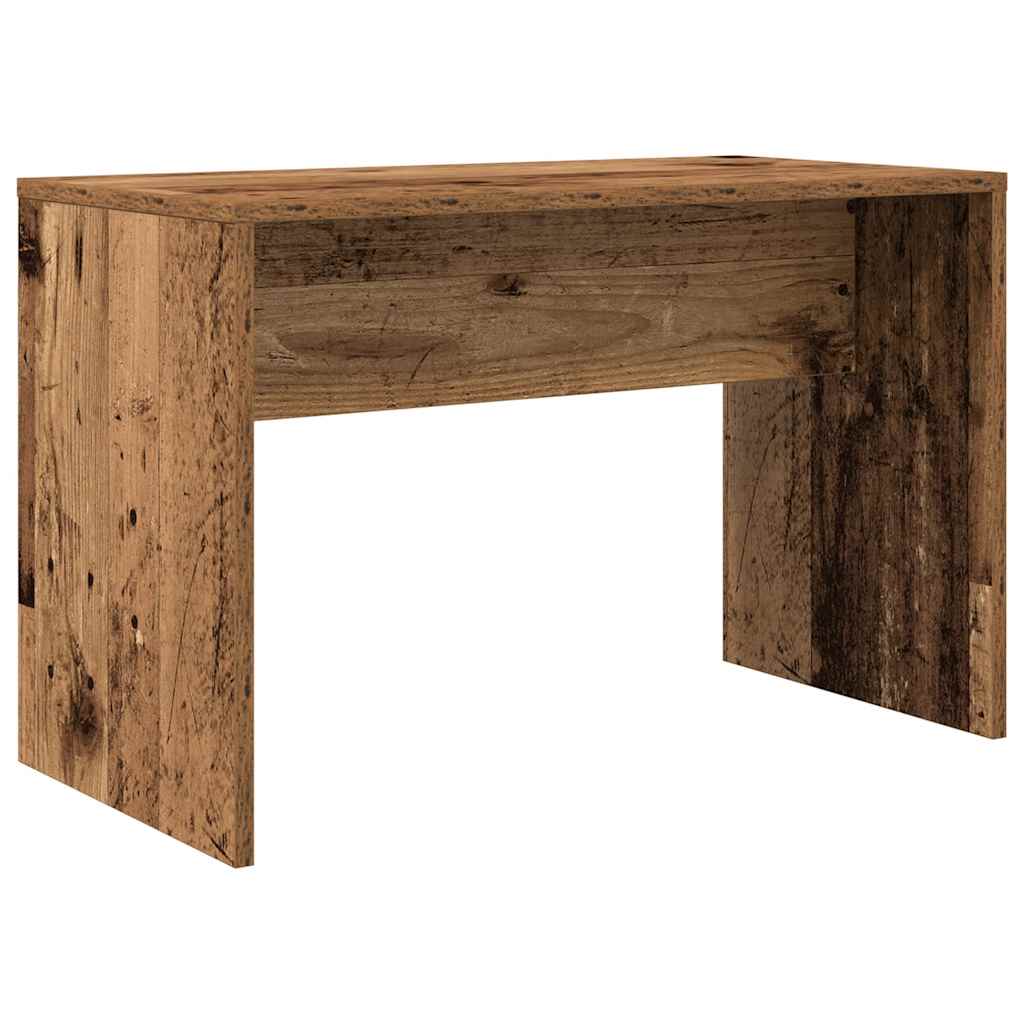 vidaXL Dressing Table Set Old Wood Engineered Wood 6