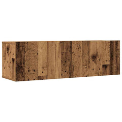 vidaXL 5 Piece TV Cabinet Set Wall-mounted Old Wood Engineered Wood 4