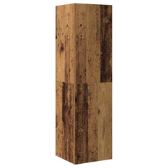 7 Piece TV Cabinet Set Engineered Wood Width 100 cm Old wood