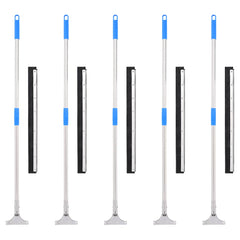 vidaXL Floor Squeegees 5 pcs 60x122.5 cm Steel and Rubber 1