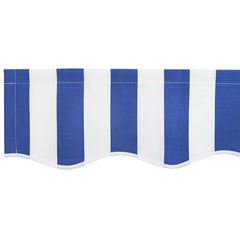 vidaXL Awning Canopy Replacement for 3.5x2 m Blue & White Stripe 6
