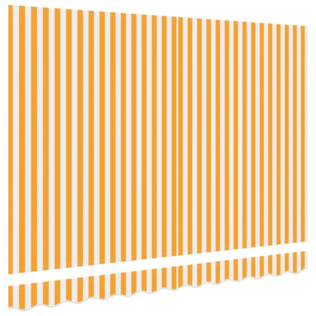 vidaXL Awning Canopy Replacement for 3x2 m Yellow & White Stripe 4