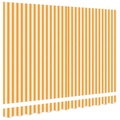 vidaXL Awning Canopy Replacement for 3x2 m Yellow & White Stripe 4