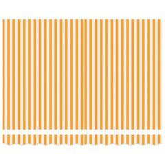 vidaXL Awning Canopy Replacement for 3x2 m Yellow & White Stripe 5