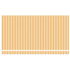 vidaXL Awning Replacement Fabric Yellow and White 380 x 195 cm 5