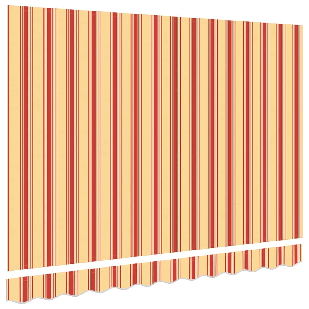 vidaXL Awning Canopy Replacement for 2.5x2 m Yellow & Orange Stripe 4