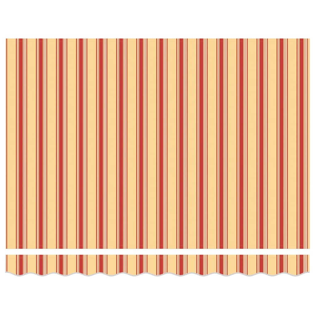 vidaXL Awning Canopy Replacement for 2.5x2 m Yellow & Orange Stripe 5