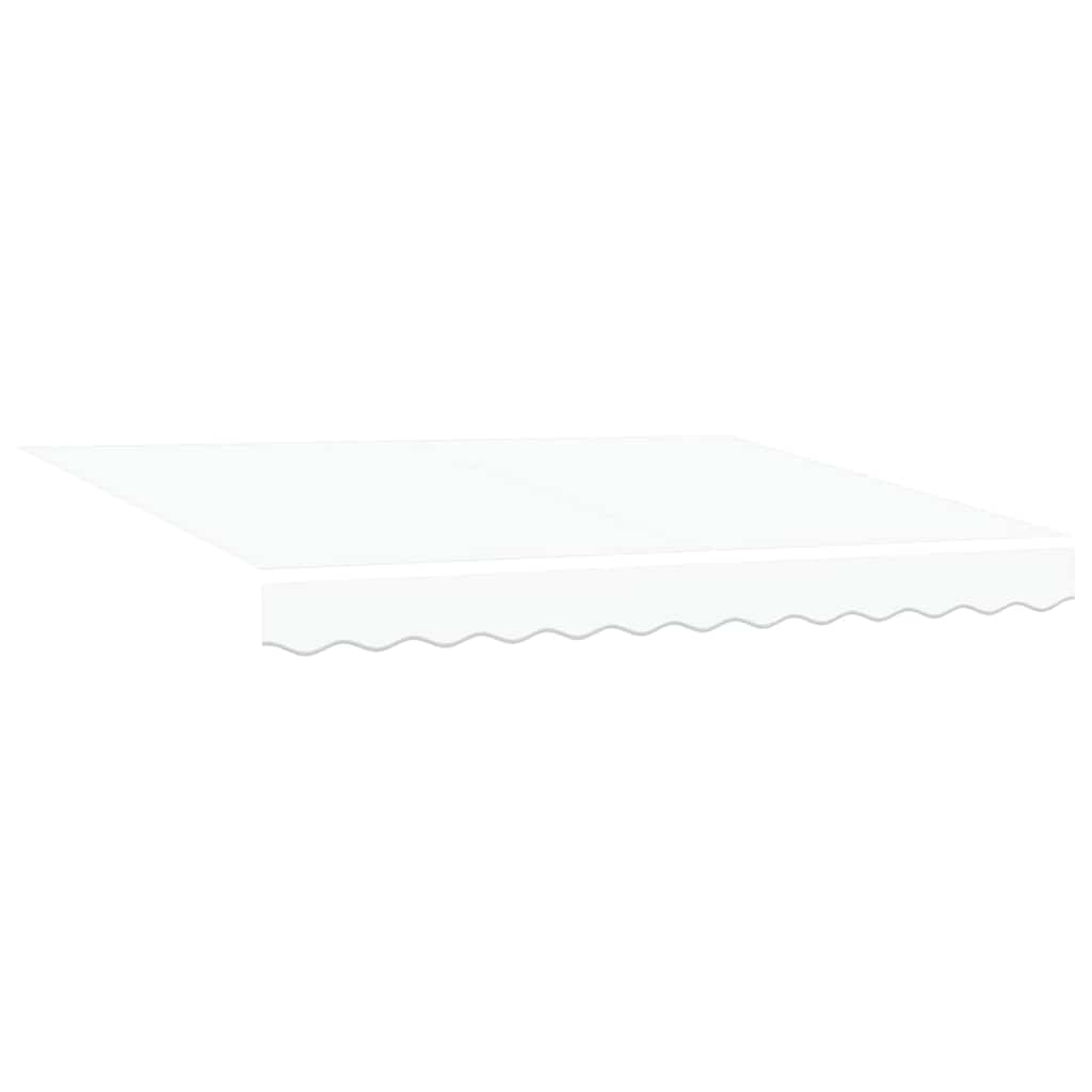 vidaXL Awning Canopy Replacement for 3x2.5 m White Polyester 2