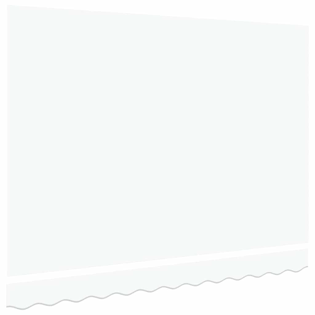 vidaXL Awning Canopy Replacement for 3x2.5 m White Polyester 4