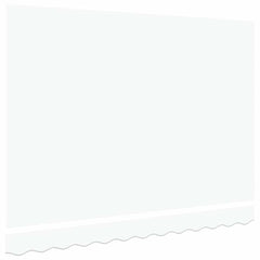 vidaXL Awning Canopy Replacement for 3.5x2.5 m White Polyester 4