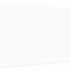 vidaXL Awning Replacement Fabric White 430 x 345 cm Polyester 4