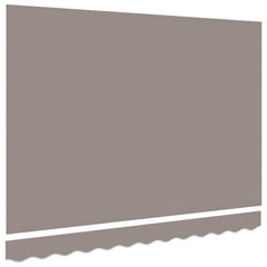 Awning Canopy Replacement for 3x2.5 m Polyester Drop 2.5 m Width 3 m Light grey