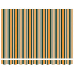 vidaXL Awning Replacement Fabric Green and Yellow 280 x 245 cm 5